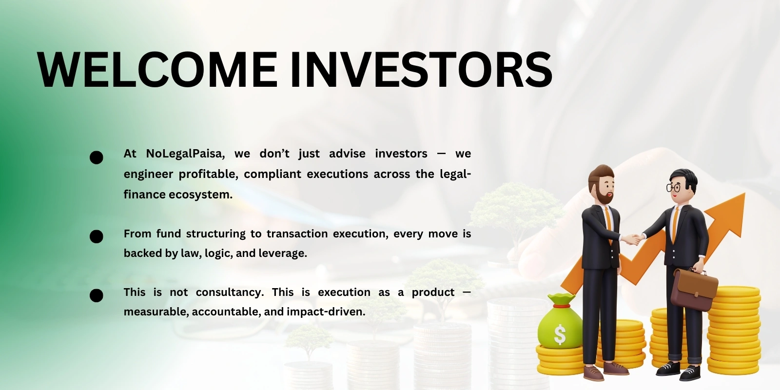 Welcome Investors