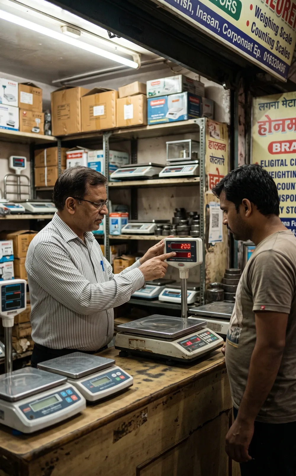 Dealers of weights and measures