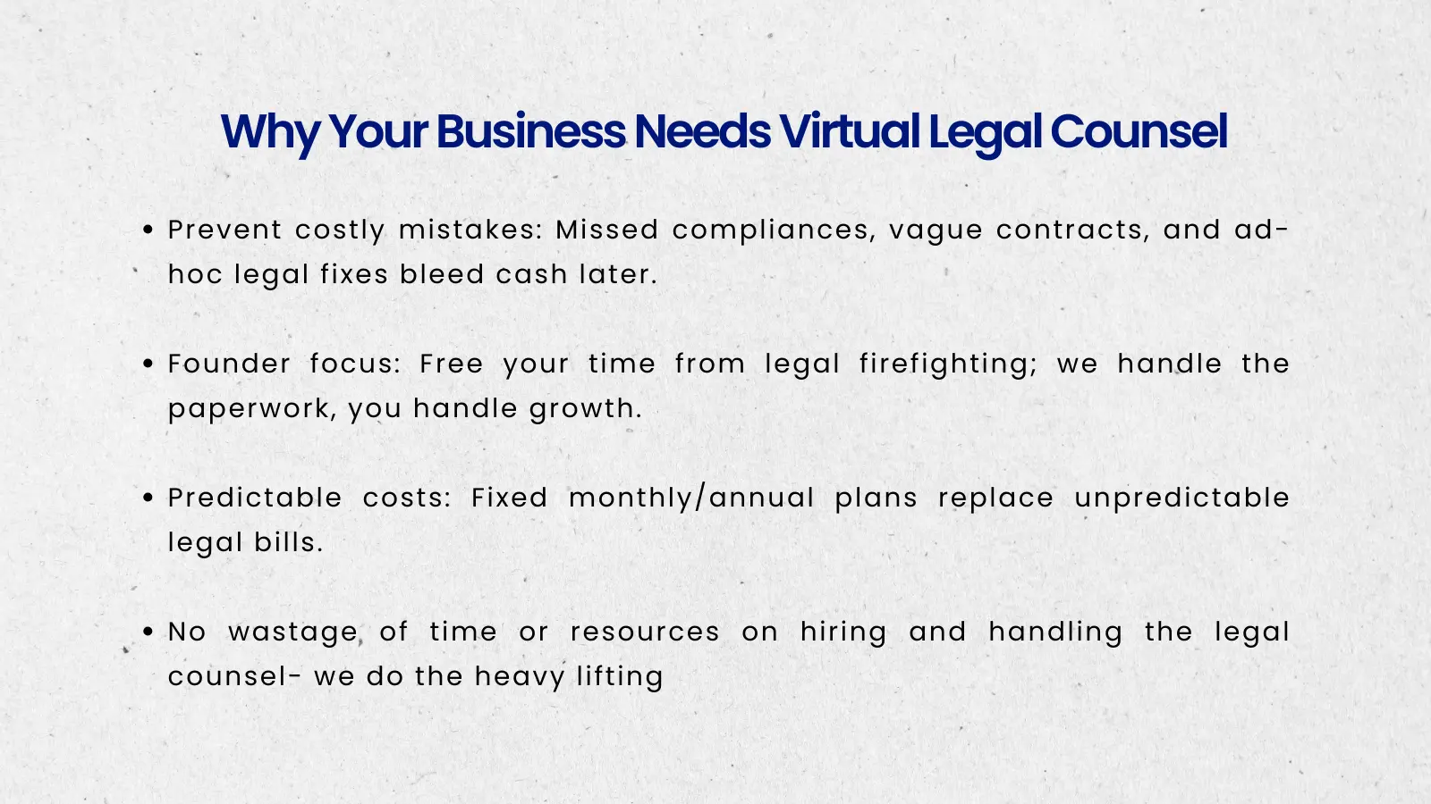 WHY VIRTUAL LEGAL COUNSEL?